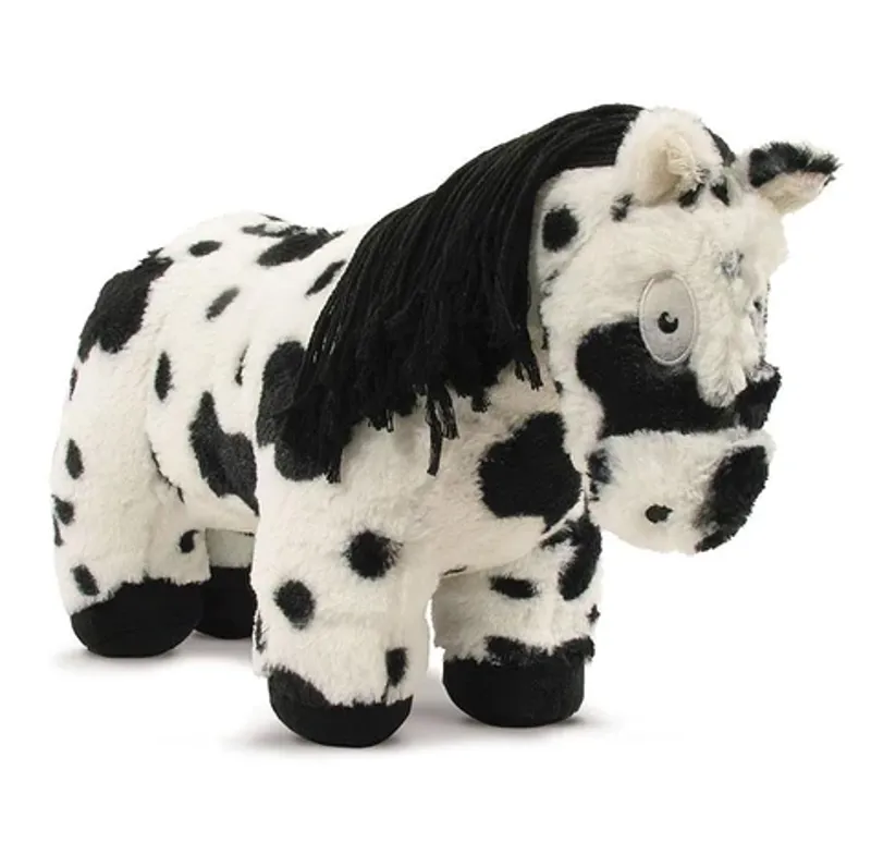 Crafty Ponies Soft Toy Piebald With Book